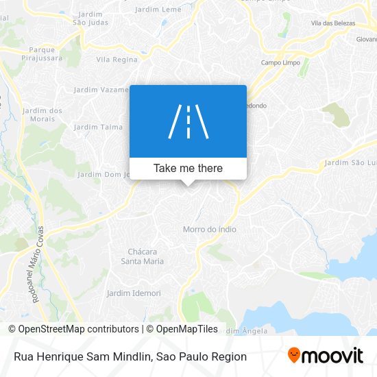 Rua Henrique Sam Mindlin map