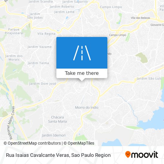 Rua Isaias Cavalcante Veras map