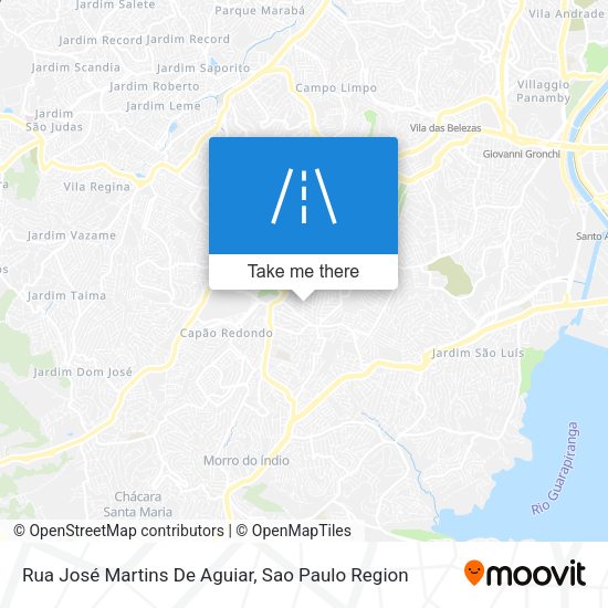 Rua José Martins De Aguiar map
