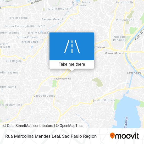 Rua Marcolina Mendes Leal map