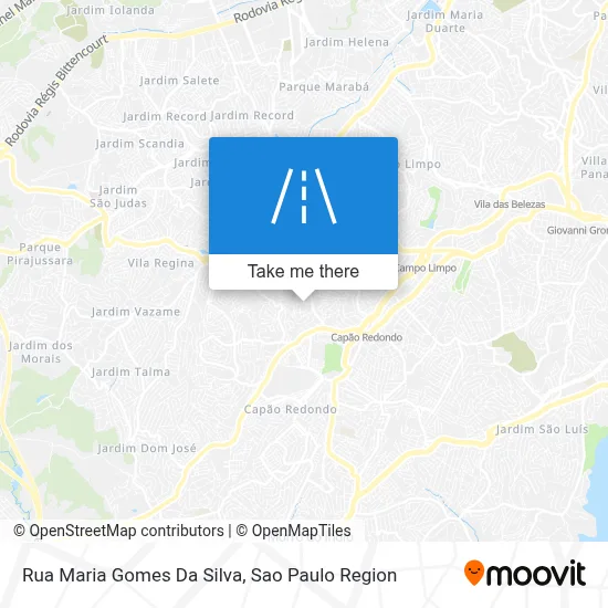 Rua Maria Gomes Da Silva map