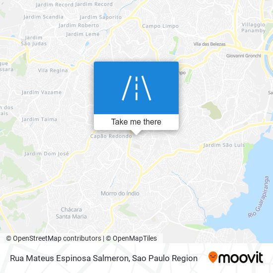 Rua Mateus Espinosa Salmeron map