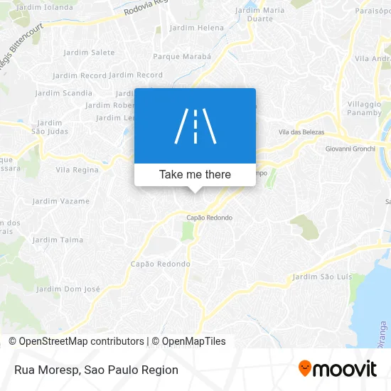 Rua Moresp map