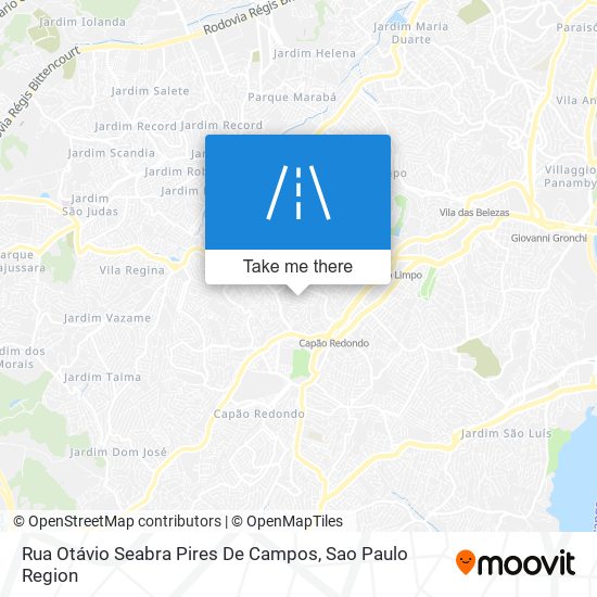 Rua Otávio Seabra Pires De Campos map