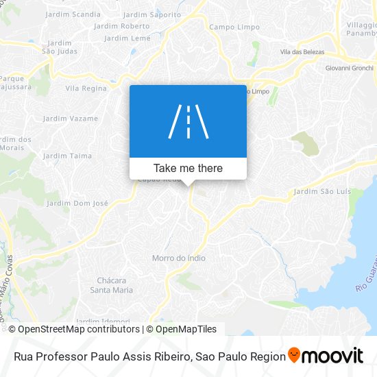 Rua Professor Paulo Assis Ribeiro map