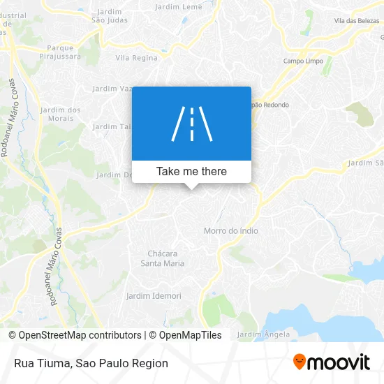 Rua Tiuma map