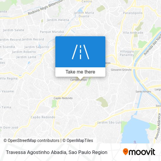 Travessa Agostinho Abadia map