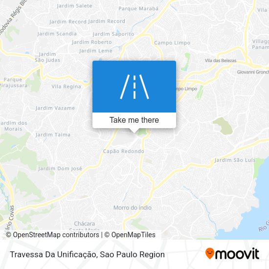 Travessa Da Unificação map