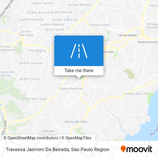 Travessa Jasmim Da Beirada map