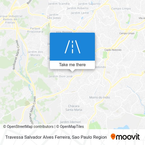 Travessa Salvador Alves Ferreira map