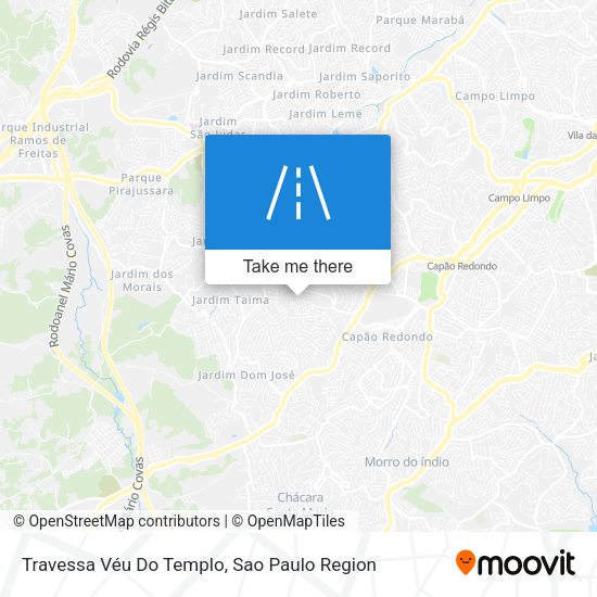 Travessa Véu Do Templo map