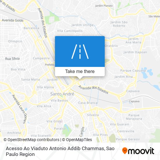 Acesso Ao Viaduto Antonio Addib Chammas map