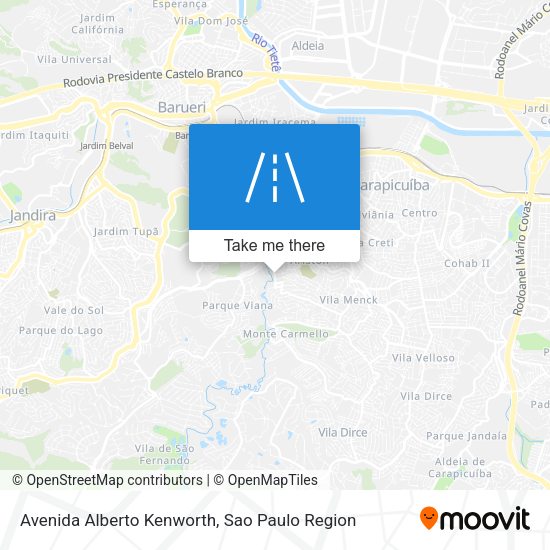 Avenida Alberto Kenworth map