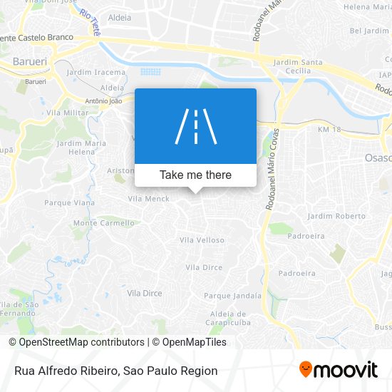 Rua Alfredo Ribeiro map