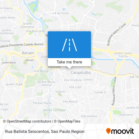 Rua Batista Seiscentos map