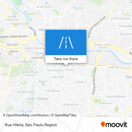 Rua Hlena map