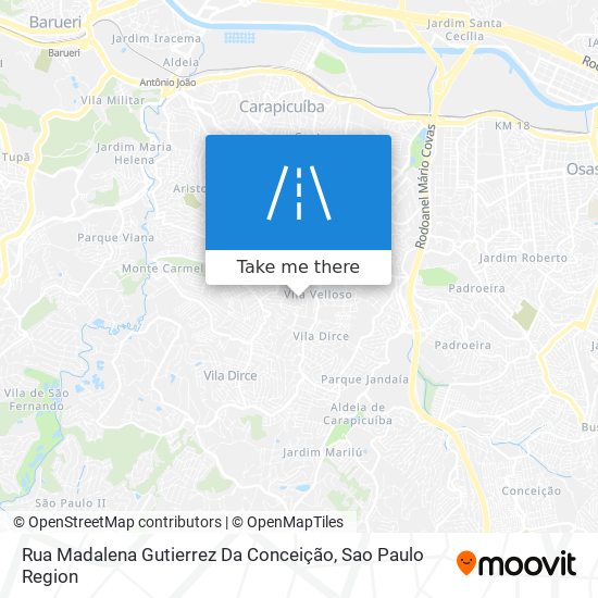 Rua Madalena Gutierrez Da Conceição map