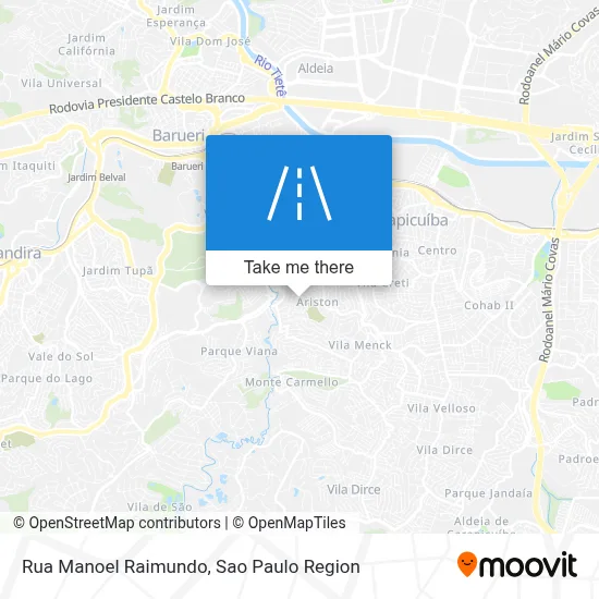Rua Manoel Raimundo map