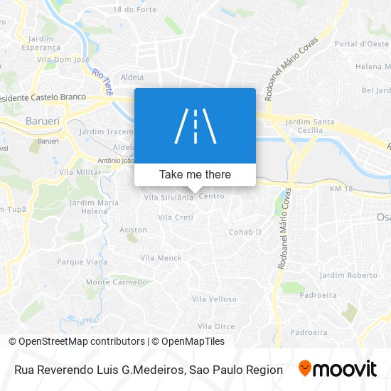 Rua Reverendo Luis G.Medeiros map