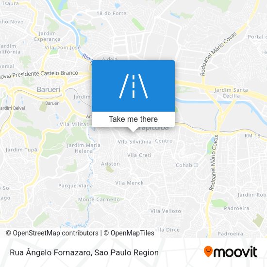 Rua Ângelo Fornazaro map