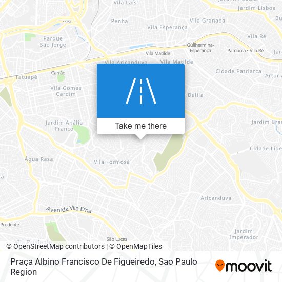 Praça Albino Francisco De Figueiredo map