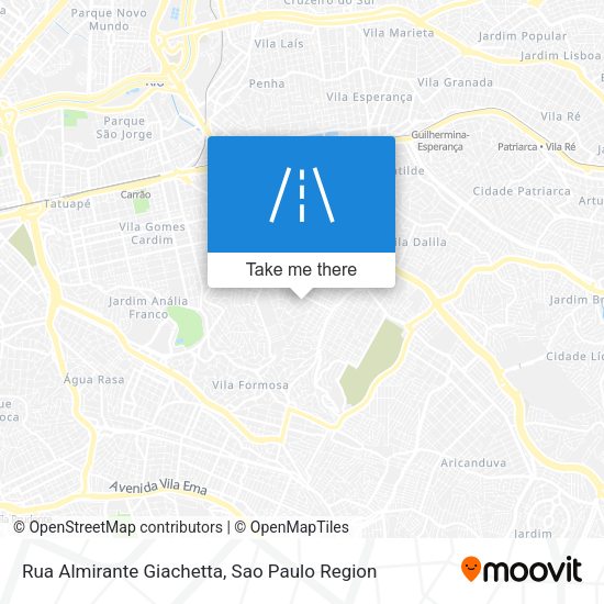 Rua Almirante Giachetta map