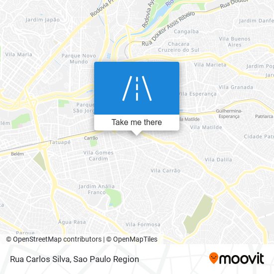 Rua Carlos Silva map