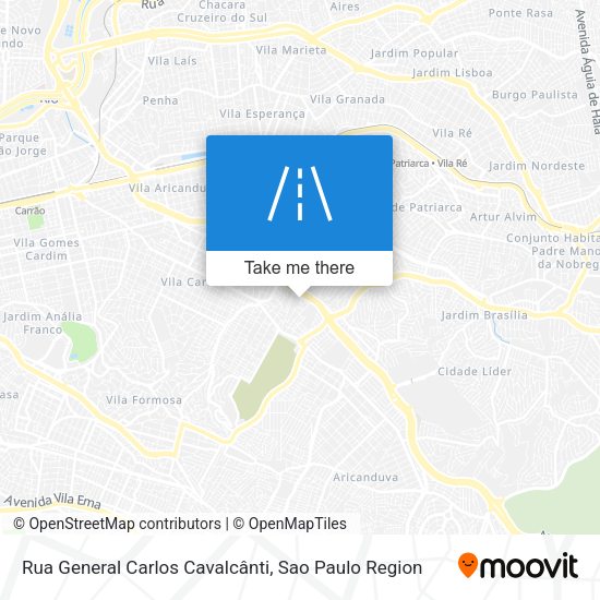 Rua General Carlos Cavalcânti map