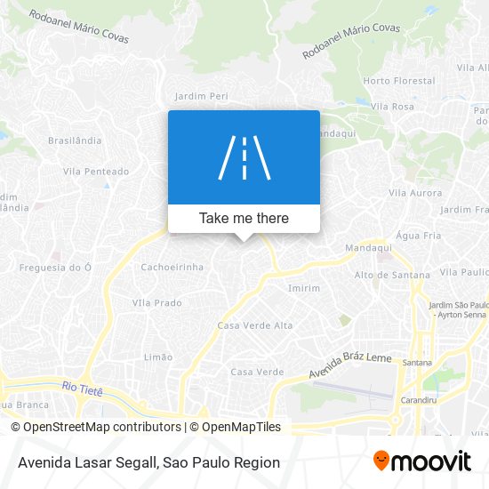 Avenida Lasar Segall map