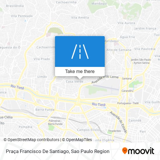 Praça Francisco De Santiago map