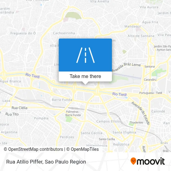 Rua Atílio Piffer map