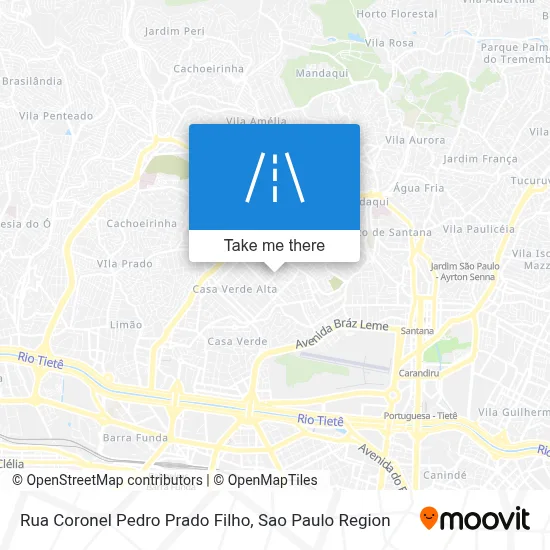 Rua Coronel Pedro Prado Filho map