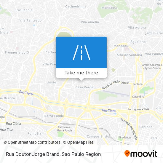 Rua Doutor Jorge Brand map