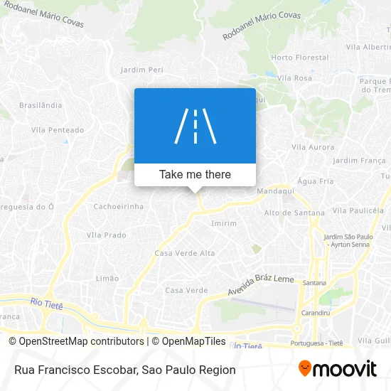 Rua Francisco Escobar map