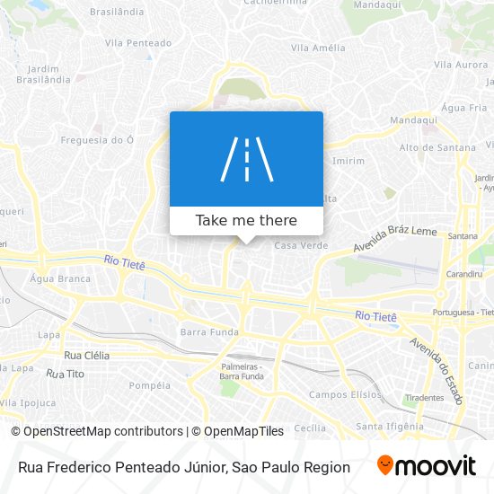 Rua Frederico Penteado Júnior map