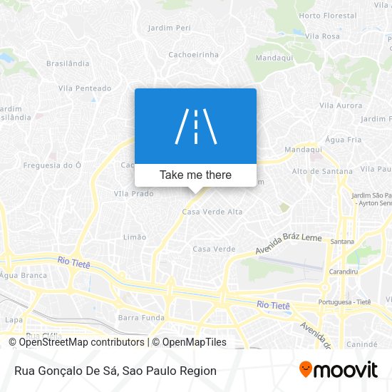 Rua Gonçalo De Sá map