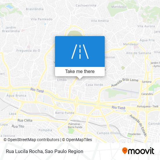 Rua Lucila Rocha map