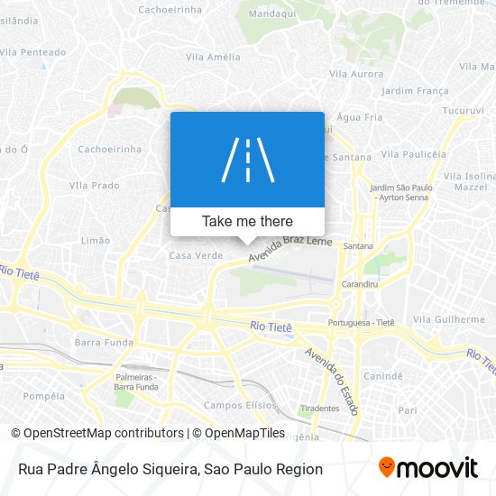 Rua Padre Ângelo Siqueira map