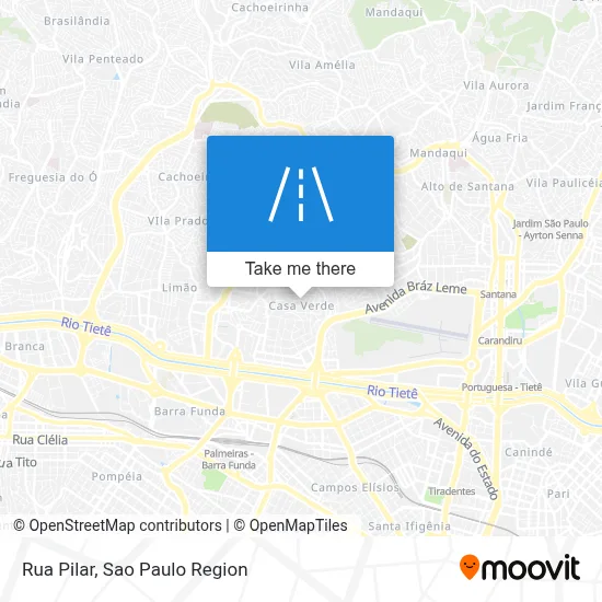 Rua Pilar map