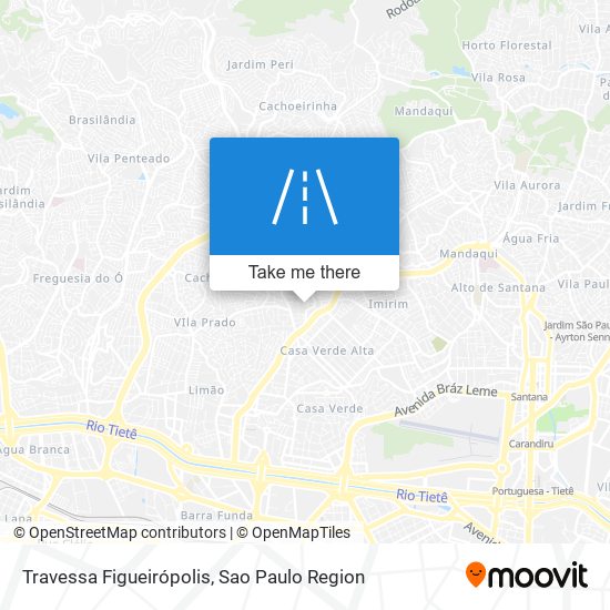 Travessa Figueirópolis map