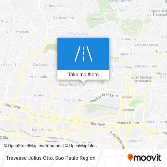 Travessa Julius Otto map