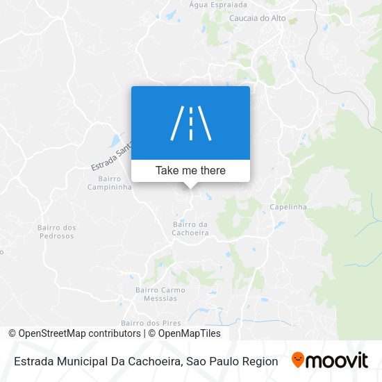 Estrada Municipal Da Cachoeira map