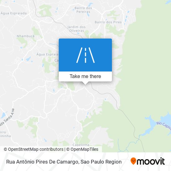 Rua Antônio Pires De Camargo map