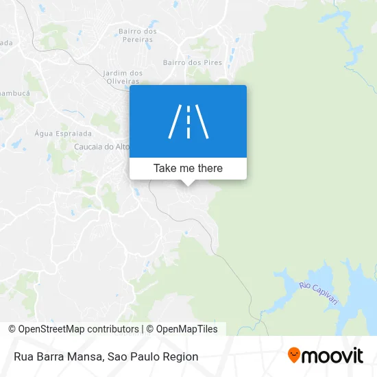Rua Barra Mansa map