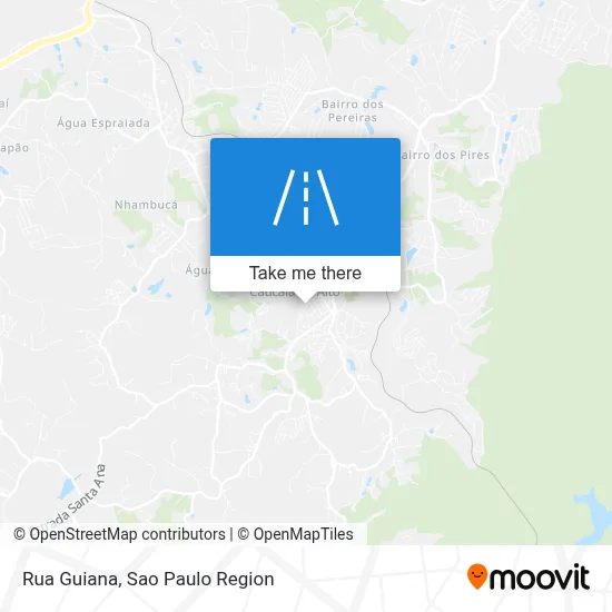 Rua Guiana map