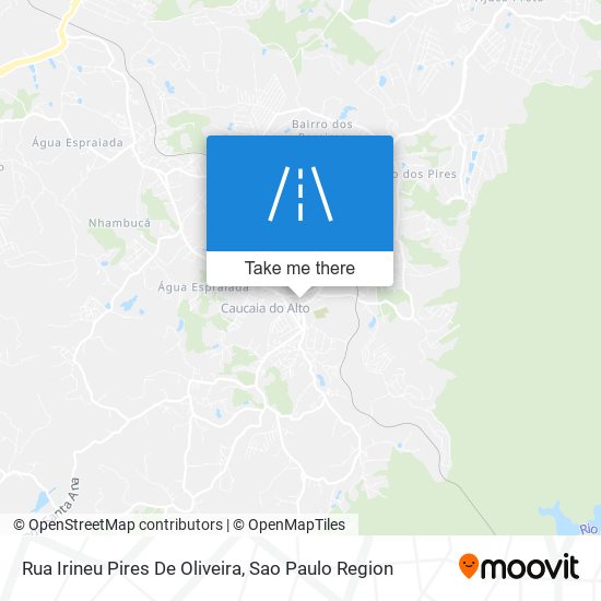 Rua Irineu Pires De Oliveira map