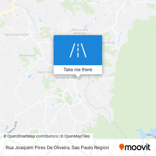 Mapa Rua Joaquim Pires De Oliveira