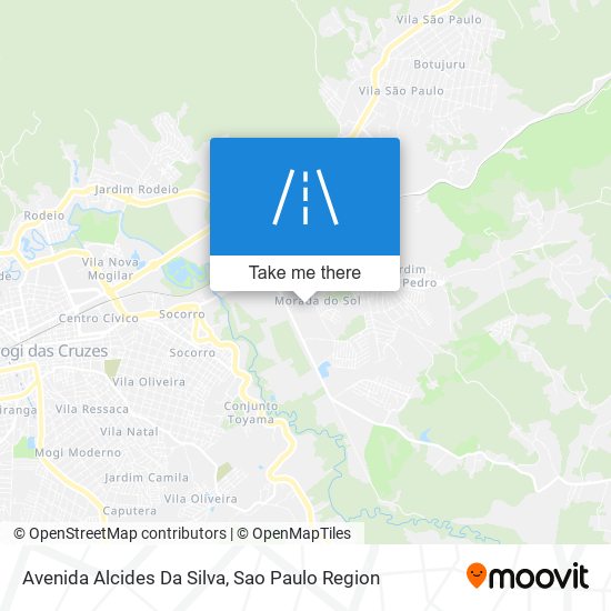 Avenida Alcides Da Silva map