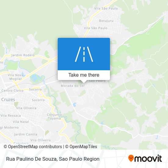 Rua Paulino De Souza map