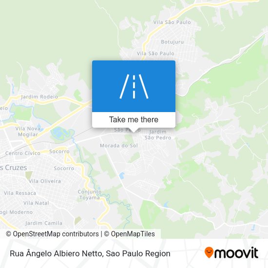 Rua Ângelo Albiero Netto map
